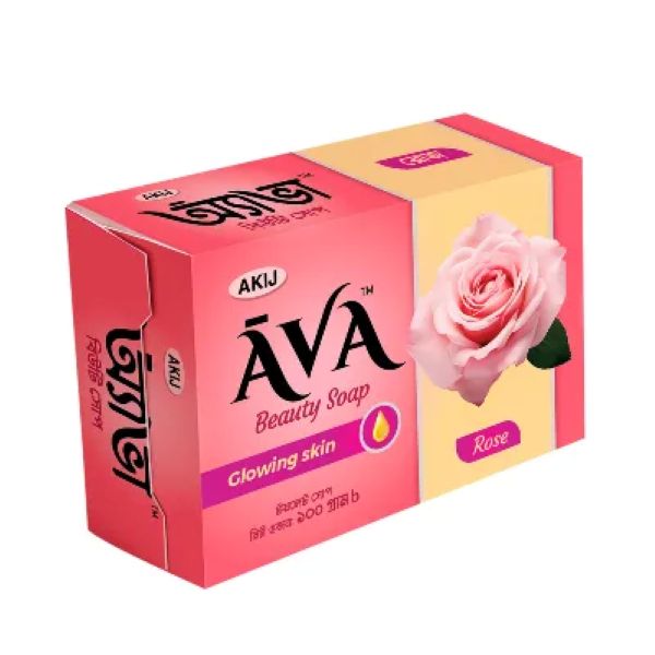 akij-ava-beauty-soap-rose-100-gm Ava Beauty Soap Rose 100gm - Image 1