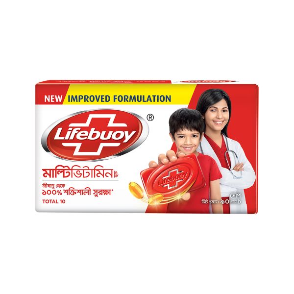 lifebuoy-total-10-soap-bar-90gm-2 Lifebuoy Total 10 Soap Bar 90gm - Image 1
