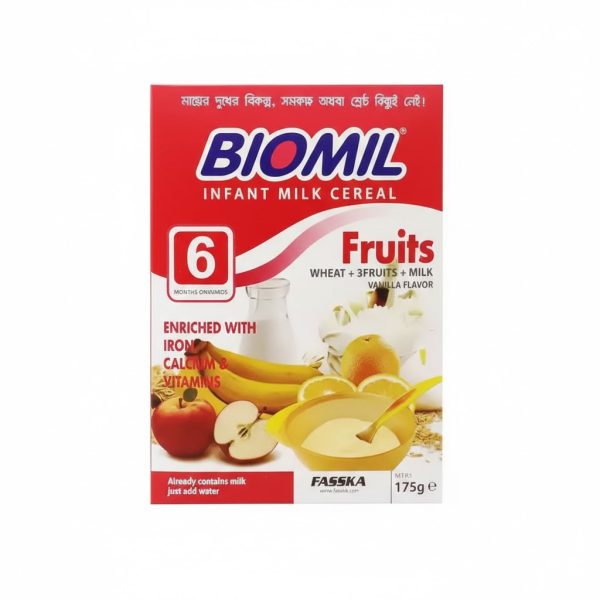 Biomil Infant Milk Cereal 3 Fruits (6 Months) 350gm