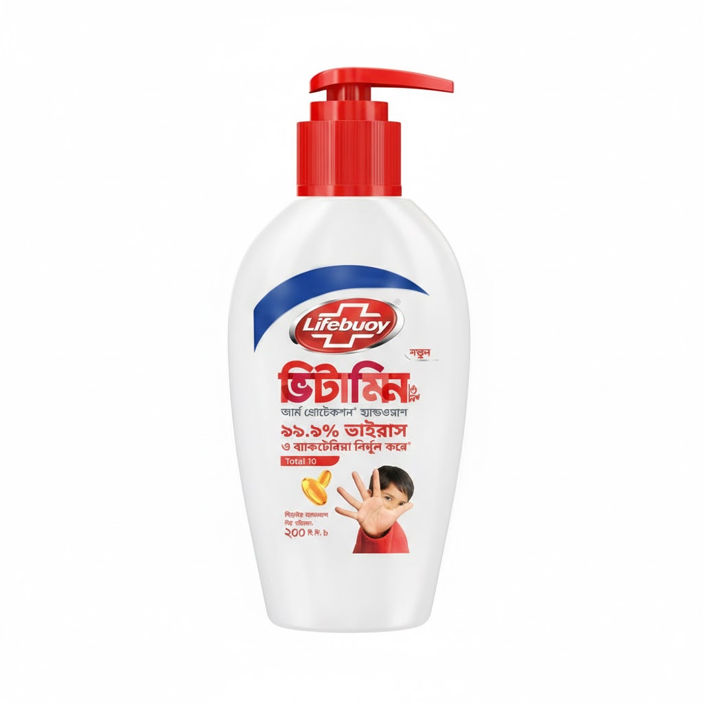 Lifebuoy Handwash Total Pump Lifebuoy Handwash Total Pump 200ml - Image 1
