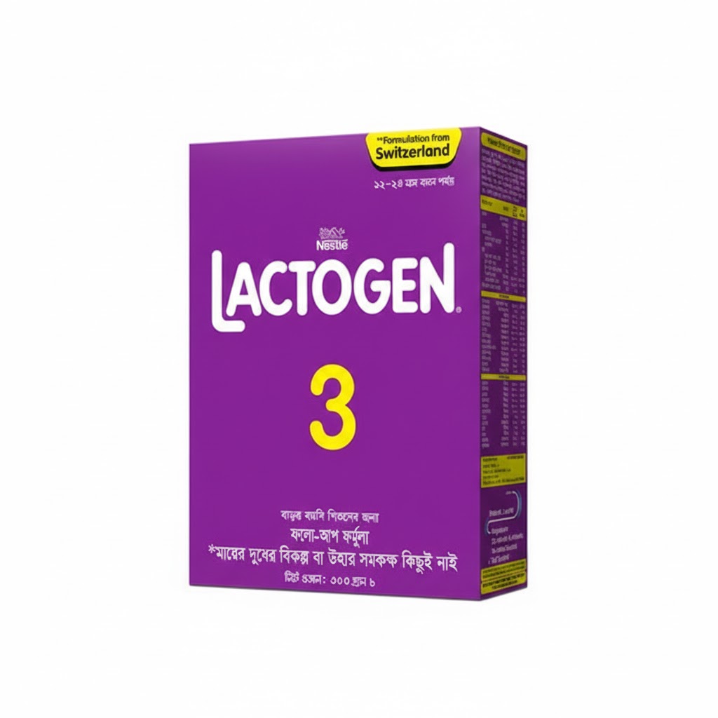 Nestle Lactogen 3 Formula Milk Powder Nestle Lactogen 3 Formula Milk Powder (12-24 M) BIB 350gm - Image 1