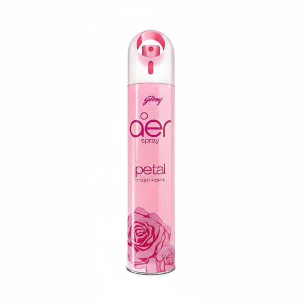 Godrej Aer Room Air Freshener Spray Petal Crush Pink 300ml