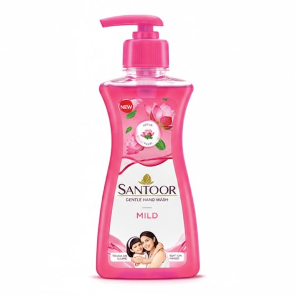 Santoor Mild Gentle Hand Wash 200ml