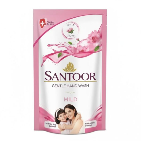 Santoor Hand Wash Mild Refill Pack 180 ml