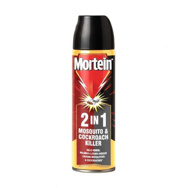 Mortein 2 In 1 Mosquito And Cockroach Killer Spray 400ml