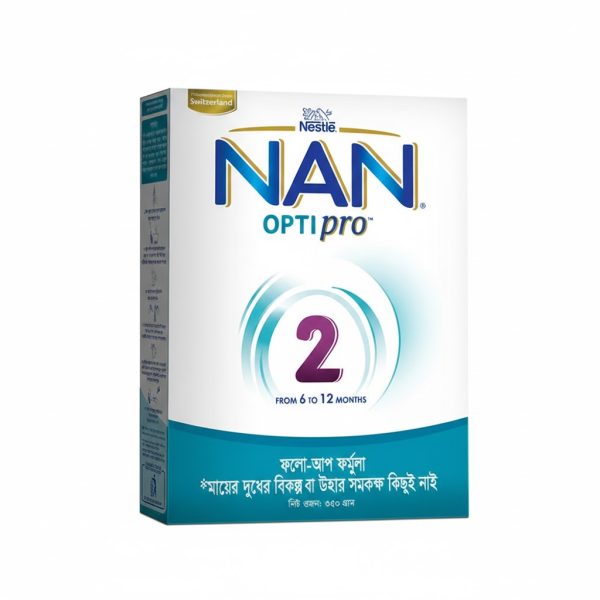 Nestle Nan Optipro 2 Formula Milk Powder (6 M+) 350gm