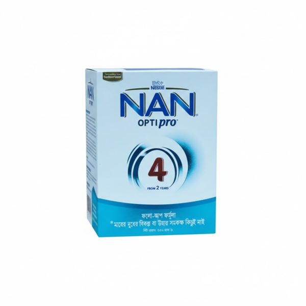 Nestle Nan Optipro 4 Follow up Formula Milk Powder For Pre School Kids (after 2 years onwards) 350g