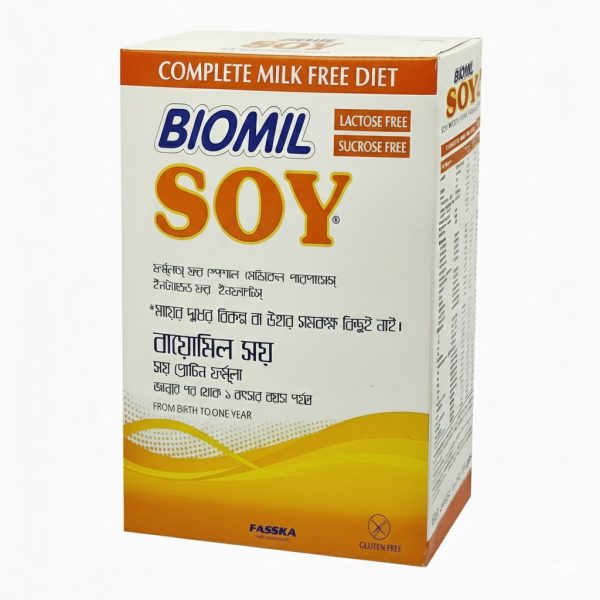 Biomil Soy Protein Infant Formula Complete Milk Free Nutrition for 0–12 Months 400g
