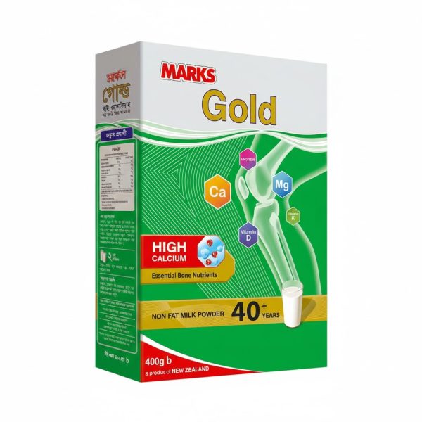 Marks Gold High Calcium Non Fat Milk Powder 400gm