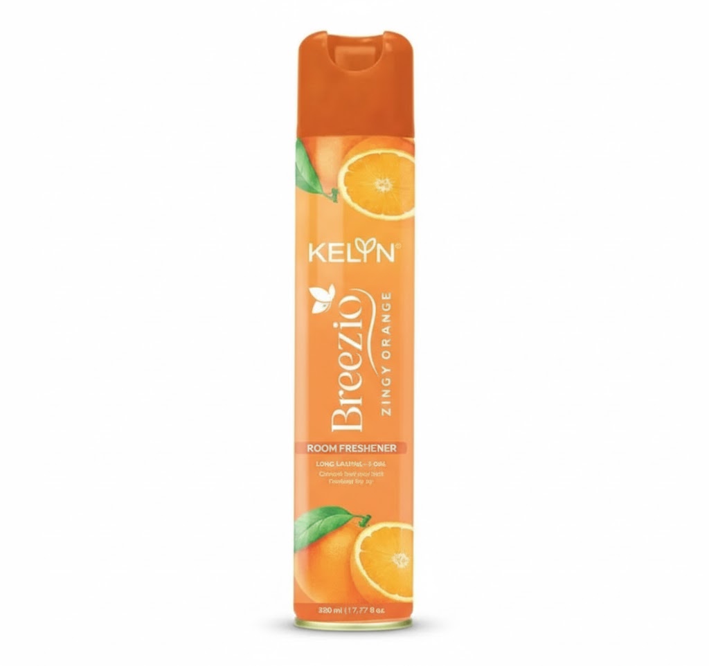 Air Freshener Zingy Orange Kelyn Air Freshener Zingy Orange 230ml - Image 1
