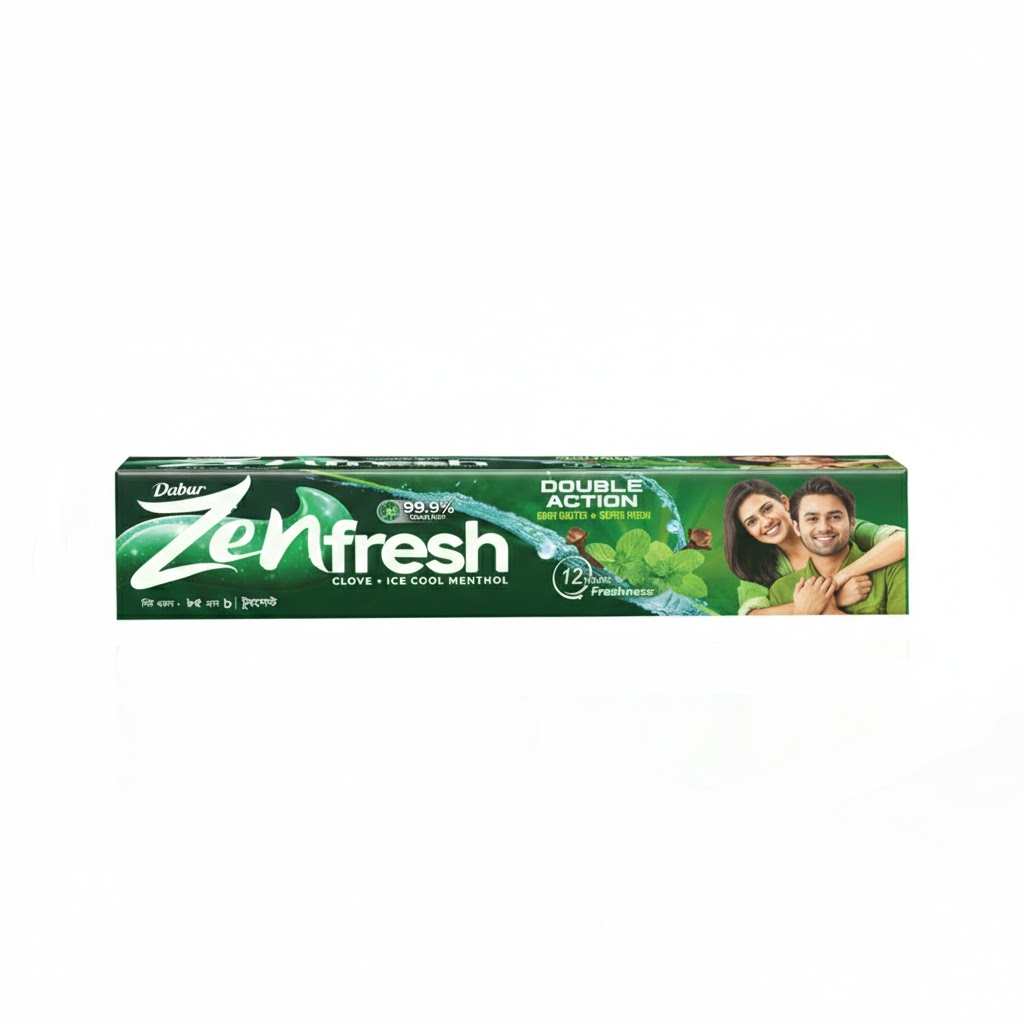 Dabur Zenfresh Clove+Icecool Menthol Toothpaste Dabur Zenfresh Clove+Icecool Menthol Toothpaste 85gm - Image 1