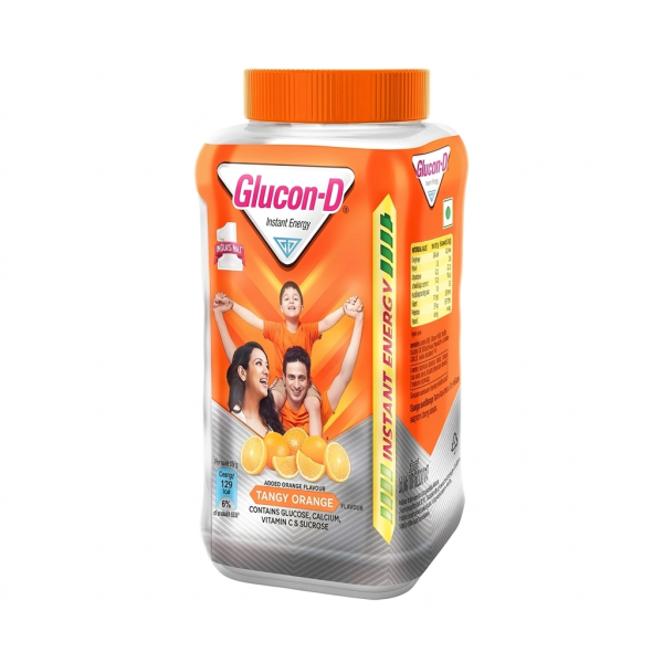 Glucon D Tangy Orange 400gm Jar