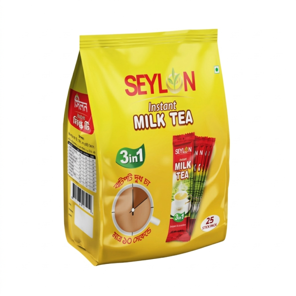 Seylon Instant Milk Tea 3 in 1 Stick Pouch 24sticks