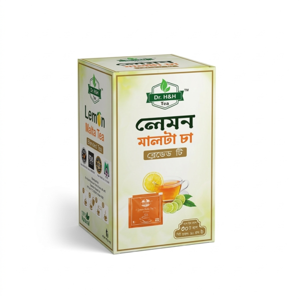 Dr. H And H Lemon Malta Tea - 30 Tea Bags 60gm