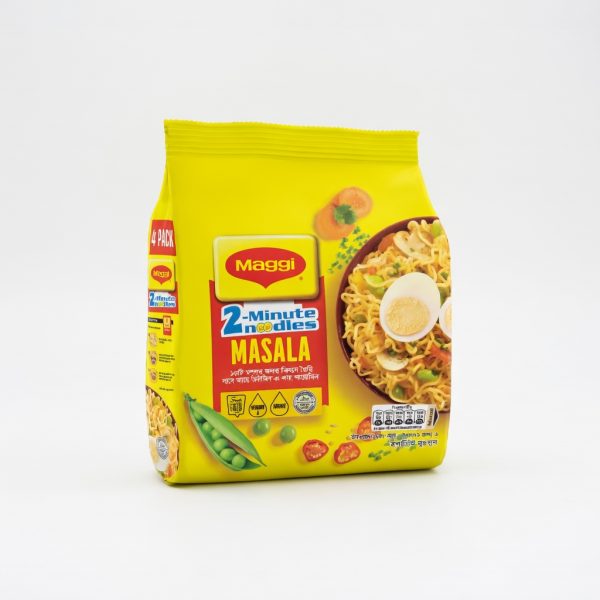 Nestle Maggi 2-Minute Masala Instant Noodles 4 Pack 248gm