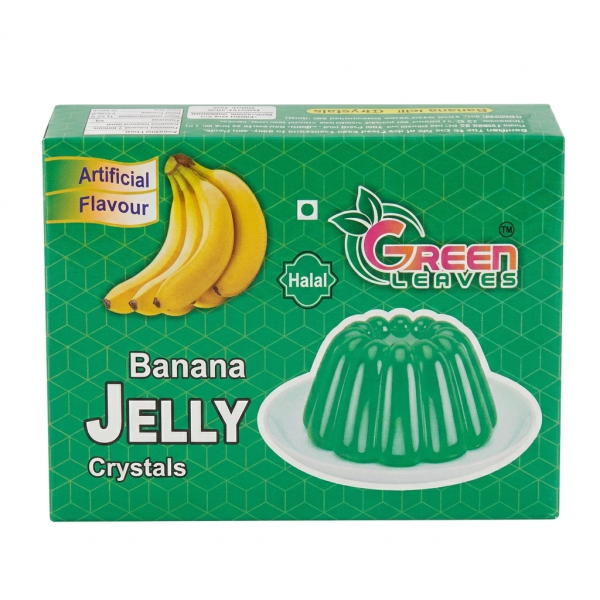 Green Leaves Jelly Powder Banana 60gm