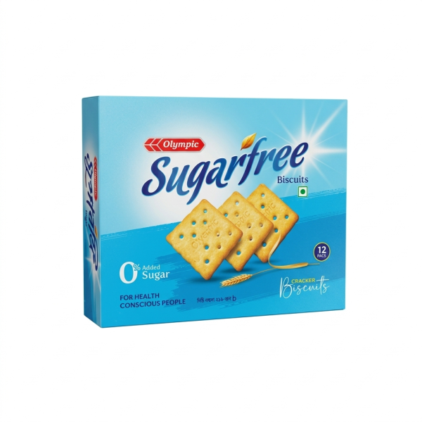 Olympic Sugar Free Biscuit 12 Pack 216gm