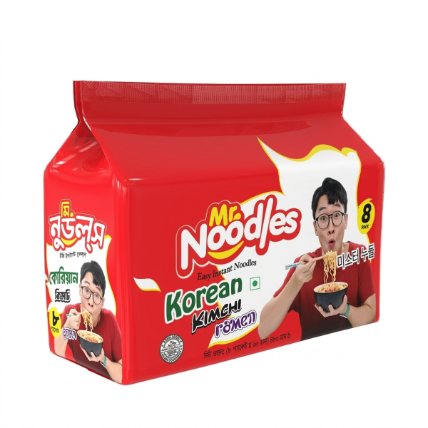 Mr. Noodles Korean Kimchi Ramen 8 pcs 480gm