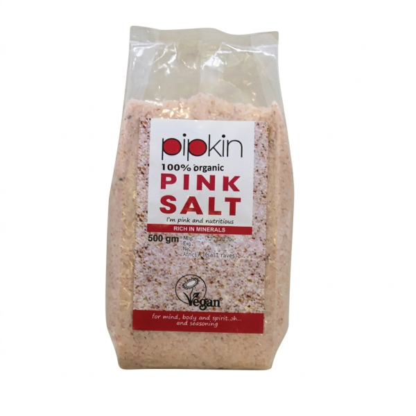 Pipkin Organic Pink Salt 500gm