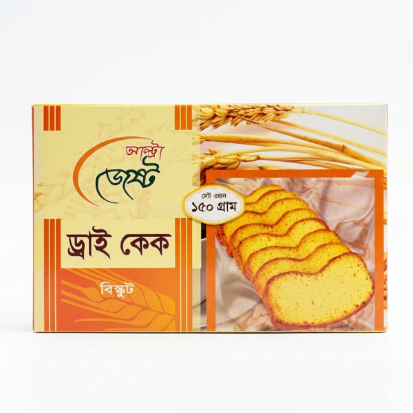 Ultra Zest Dry Cake Biscuit 150gm