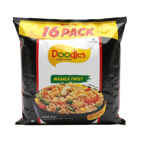 Doodles Instant Noodles (Masala Twist) 16 Pieces 992gm