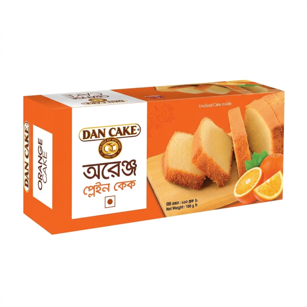 Dan Cake Orange Plain Cake 170gm