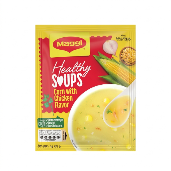 Maggi Healthy Soup Chicken With Corn Sachet 25gm