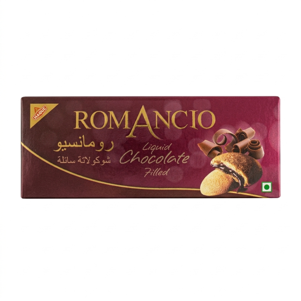 Haque Romancio Liquid Chocolate Filled Biscuit 72gm