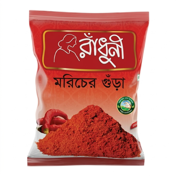 Radhuni Chilli Powder (Morich Gura) 200gm