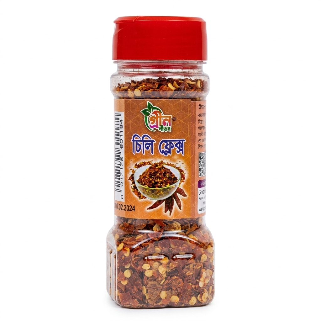 Green Chilli Flex 40gm Green Leaves Chilli Flex 40gm - Image 1
