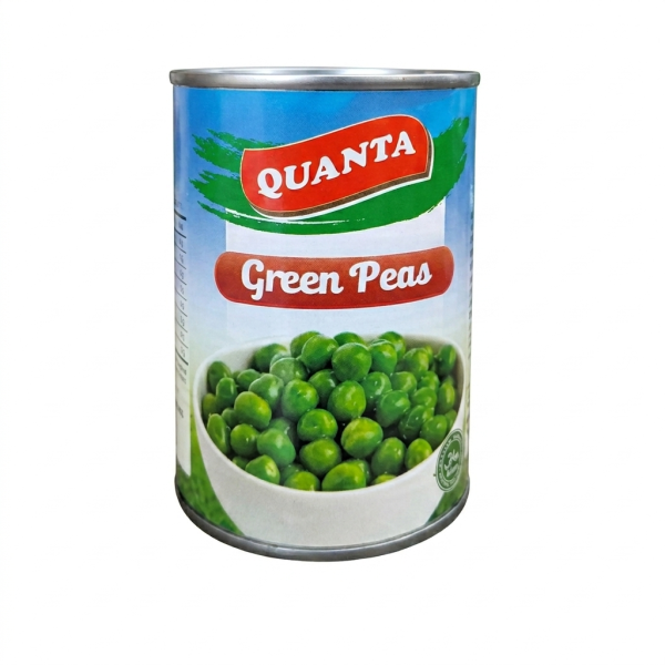 quanta green peas 400gm